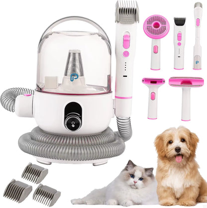Dog Hair Vacuum Groomer Kit