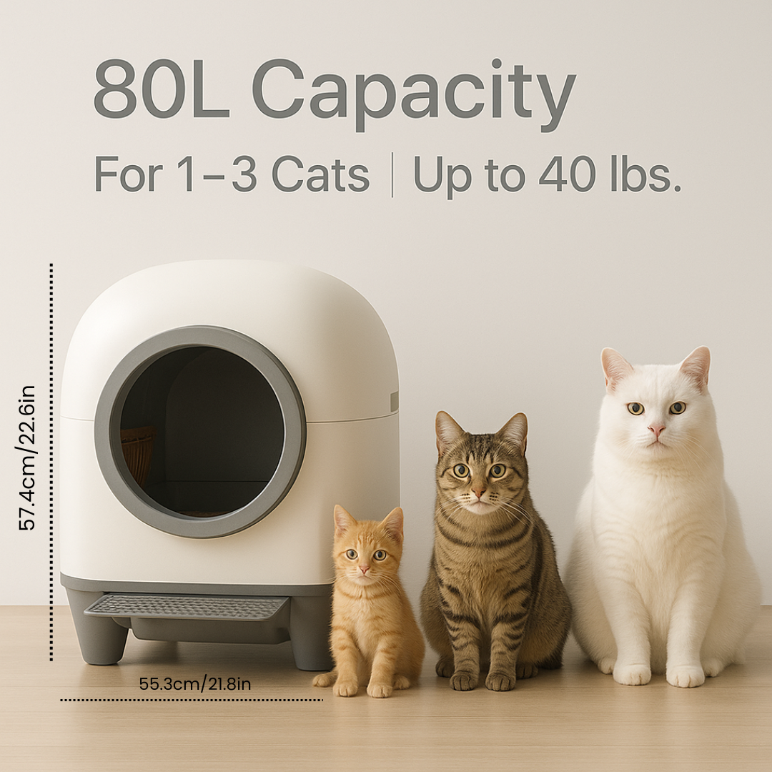 Smart Automatic Cat Litter Box