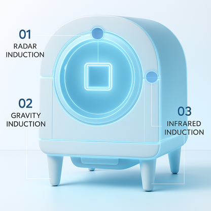 Smart Automatic Cat Litter Box