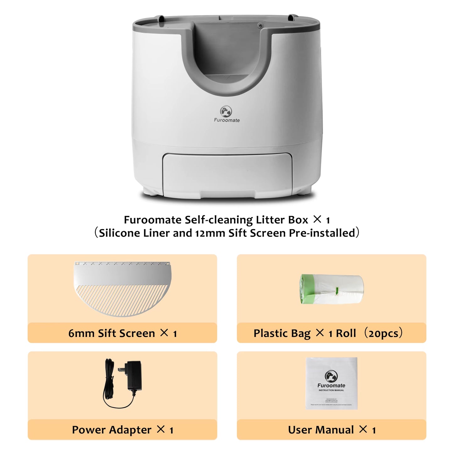 Self-Cleaning Cat Litter Box 