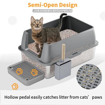 Stainless Steel Cat Litter Box