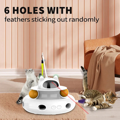 Interactive 4-In-1 Cat Toy