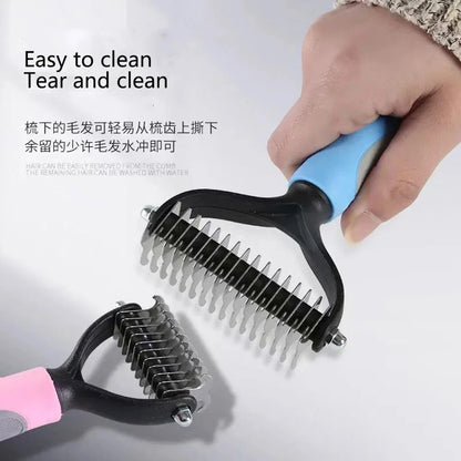 Double-sided Pet Grooming Brush