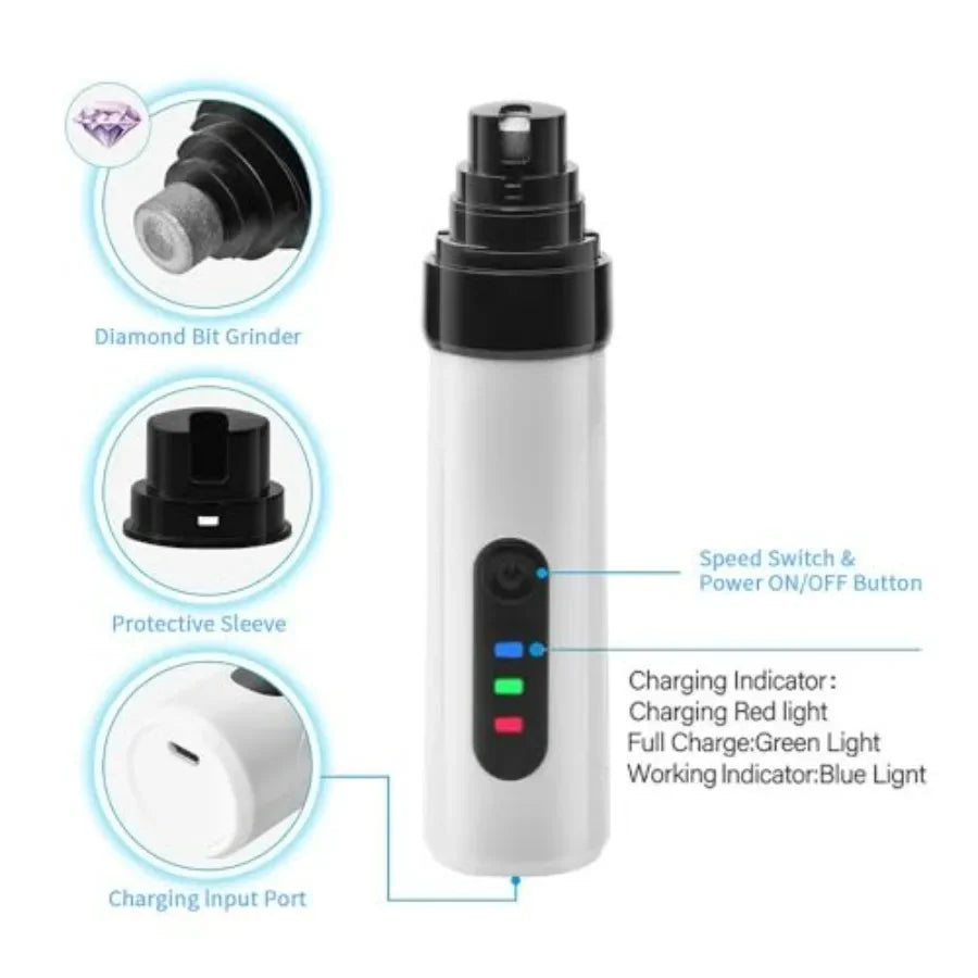 USB Dog Nail Grinder