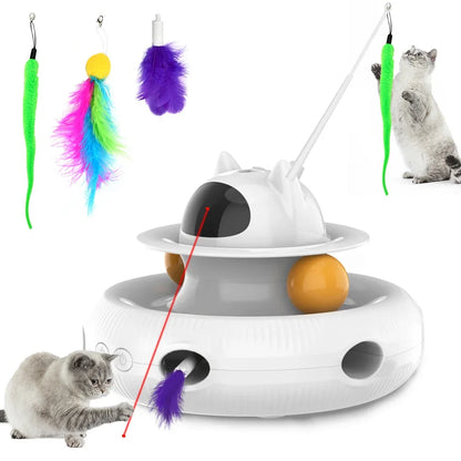 Interactive 4-In-1 Cat Toy