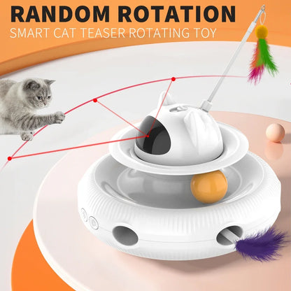 Interactive 4-In-1 Cat Toy