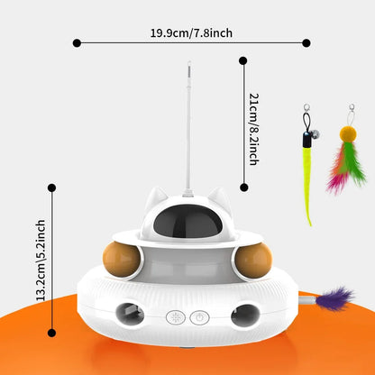 Interactive 4-In-1 Cat Toy