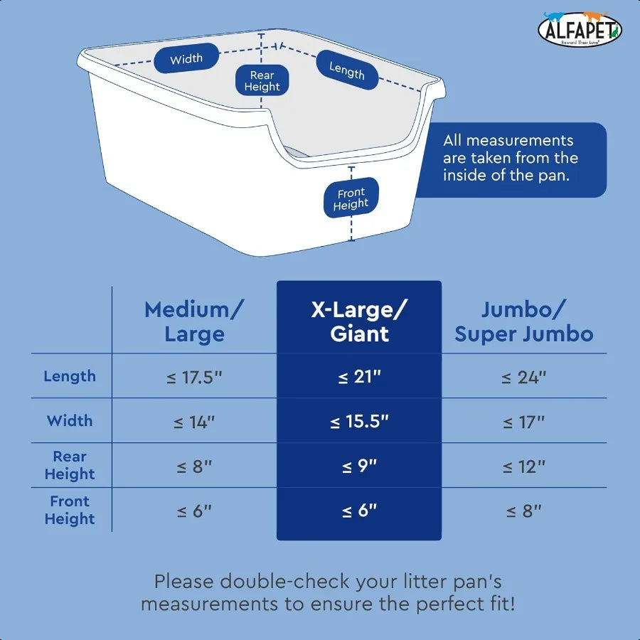 Waterproof Kitty Litter Box Liners