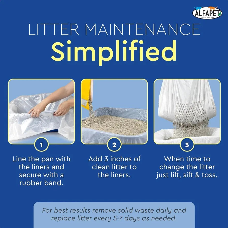 Waterproof Kitty Litter Box Liners