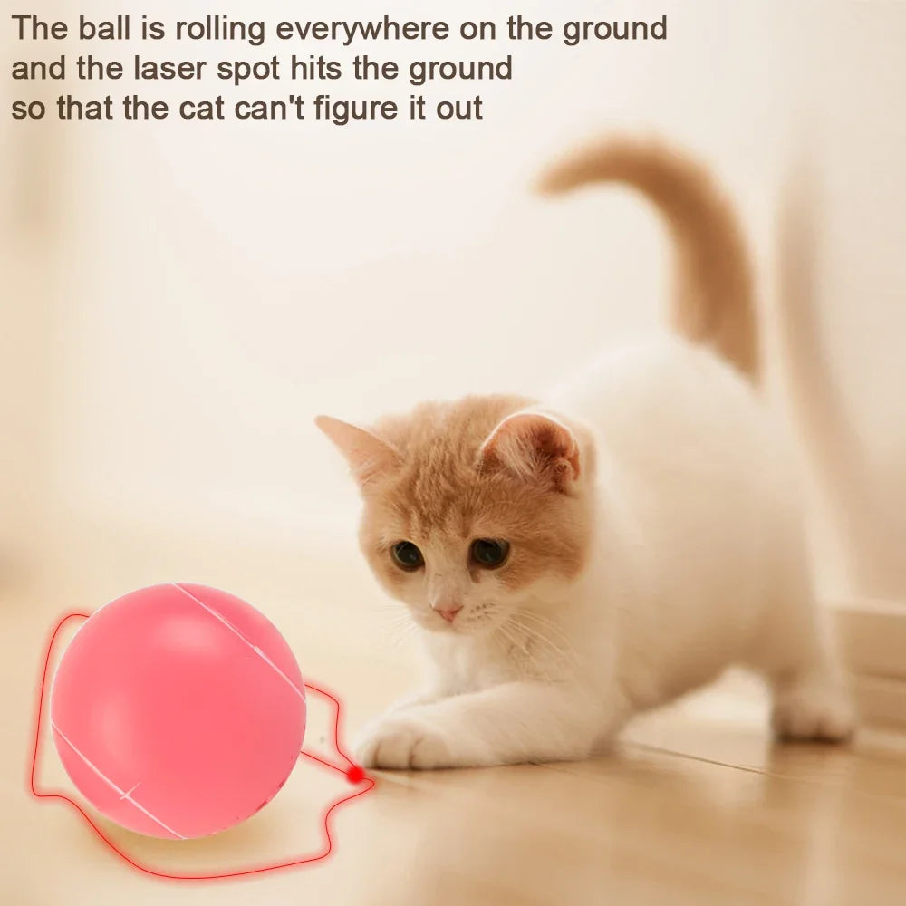 Smart Teasing Laser Ball Cat Toy