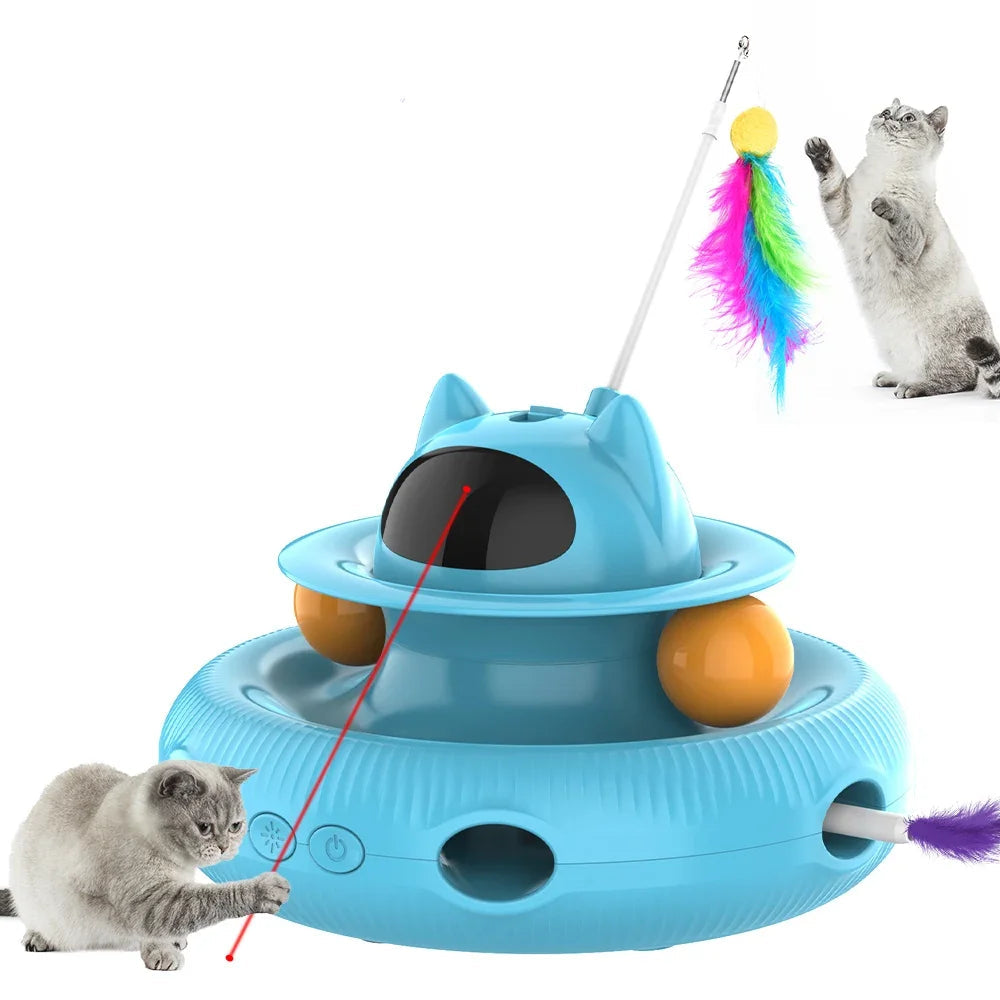 Interactive 4-In-1 Cat Toy